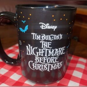 Zack! Disney The nightmare before Christmas mug coffee black Halloween